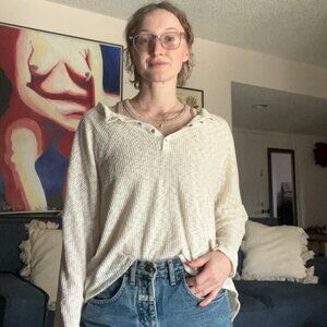 Urban Outfitters Oversized Loose Boho Top